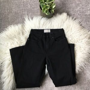 Everlane high rise straight jean